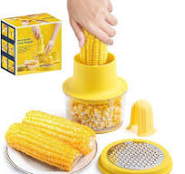 Corn Peeler, Corn Stripper, Corn cob Stripping Tool Corn Cutter & Remover & Cup