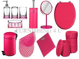 Your pink bathroom stock images are ready. Today 1616910538 Lovely Hot Pink Bathroom Accessories Set The Best Ideas For Your Interior