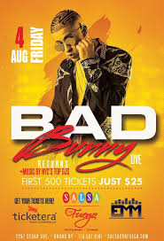 Бенито антонио мартинес окасио (исп. Ticketera Bronx New York Bad Bunny Is Coming To You Facebook