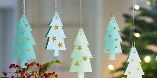 Dans un article précédent, nous avons parlé des possibilités de créer un sapin de noël alternatif. 100 Decorations De Noel A Faire En Papier Marie Claire