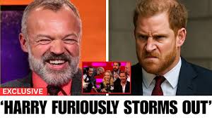 Harry Furiously STORMS OUT of show After Graham Norton Completely  HUMILIATES Him Live On The Show