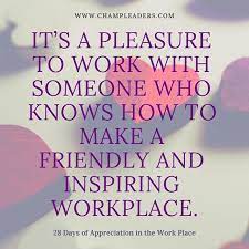 Have you ever spoken to a customer on the as you find ways to prioritize customer appreciation, we hope you find inspiration in the following. Day 5 Of 28 Days Of Appreciation In The Workplace Words Of Appreciation Go A Long Way Don T H Words Of Appreciation Workplace Motivation Inspiring Workplace