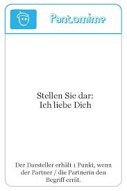 Denn pantomime bedeutet, dass man nur mit gebärden, mimik und körperbewegungen „sprechen darf. Der Beziehungskoffer Beziehungs Shop