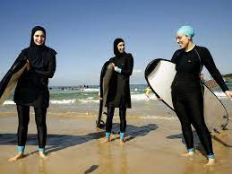 If you think the muslim burka is about as far from looking like swim wear as you can imagine, think again. Australia Speedo Launches Burkha Swimsuit For Muslim Women Halalfocus Net Daily Halal Market News