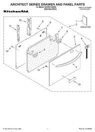 Get free shipping on qualified kitchenaid dishwashers or buy online pick up in store today in the appliances department. Whirlpool Kudd01ssss0 Parts List Coast Appliance Parts