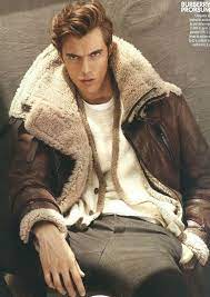 Burberry Prorsum Runway Aviator Shearling Double Collar Jacke Coat Bomber 38 Nwt Mens Outfits Well Dressed Men Shearling Jacket