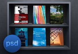 Dark Bookshelf Psd Freebiesbug