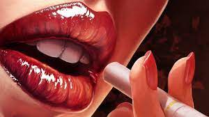 Easy ordering process through our online store. Lips Red Lipstick Painting Smoking Hd Wallpapers Desktop And Mobile Images Photos