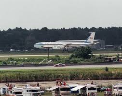 Taiwanese media reports have said that. 40 And 43 Ronald Reagan Landing In Air Force One While Richard Petty Drives By During The 1984 Dayton 500 Nascar