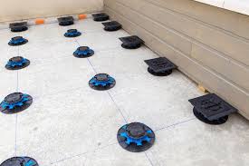 Terrasse céramique posée sur plot. Photos Terrassen Mit Bodenplatten Jouplast Solutions Constructives Terrasses