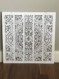 Please Read This Design Comes In Four Pieces When Ordering Please Select The Size Of Your Entire Vent You Decorative Vent Cover Wall Vent Covers Wall Vents