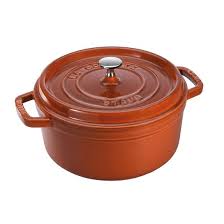 Staub Cast Iron 4 Qt Round Cocotte Matte Black Staub Enameled Cast Iron Cookware Cast Iron