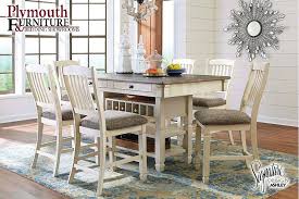Antique White 7 Piece Dining Room Set Ashleyfurniture Farmhouse Diningroomfu Counter Height Dining Room Tables Dining Room Sets Counter Height Dining Table