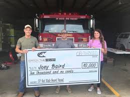 Story behind water rescue that led to angler Baird's donation