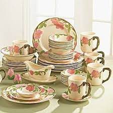 Franciscan Desert Rose 52 Pc Stoneware Set Desert Rose Dishes Franciscan Desert Rose Desert Rose