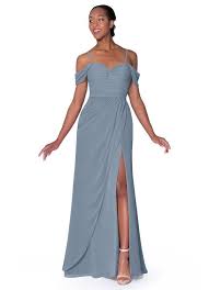 Azazie Millie Bridesmaid Dresses Azazie Summer Bridesmaid Dresses Bridesmaid Dresses Steel Grey Bridesmaid Dress