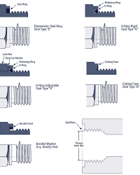 Hydraulic Fitting Thread Chart Hydraulics Direct