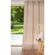 Cette toile de jute est naturelle, rustique et non lavée. Rideaux Voilages Rideaux Lin Rideaux Oeillets Rideau Beige
