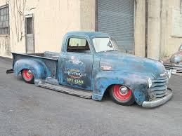 Image result for Brockway Light Blue 1948 Truck