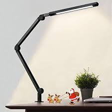 Architect desk lamp is compact enough to fit on any desk at home or at the office uses 5w integral led bulb (included) dimensions: Buy Desk Lamp With Clamp Eye Care Swing Arm Desk Lamp Stepless Dimming Adjustable Color Temperature Modern Architect Lamp With Memory Timing Function For Study Work Home Office 10w Online In