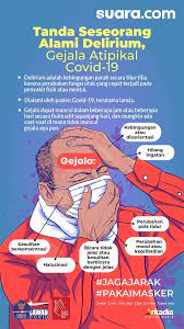 Sedangkan kalau anda menjadi salah satu kontak erat dengan pasien corona, lakukan karantina. Delirium Salah Satu Tanda Positif Covid