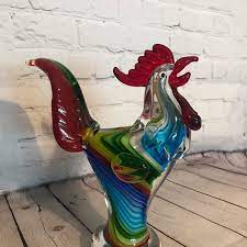 Great savings & free delivery / collection on many items. Murano Other Murano Glass Rainbow Swirl Design Rooster Poshmark