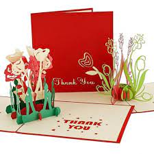 How to write thank you cards you ask!? Best Paper Greetings 3 Pack 3d Popup Thank You Greeting Cards Flower Design W Envelopes 4 75 Square Target
