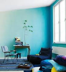 Wande Streichen Blaue Farbe Grune Pflanze Kleines Zimmer Wande Streichen Wande Streichen Ideen Kreative Wande