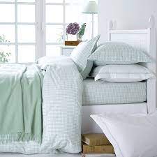 Unfollow gingham sheets to stop getting updates on your ebay feed. Green Gingham Bed Linen Bedroom Green Duck Egg Blue Bedroom Dorm Room Inspiration