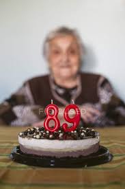 This website uses cookies to improve your experience while you navigate through the website. Alte Frau Feiert 89 Geburtstag Mit Festlicher Torte Im Vordergrund Lebensmittel Ausgefallener Kuchen Stock Photo 180115816