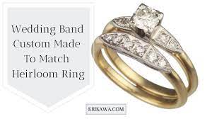 We did not find results for: Wedding Band Custom Made To Match Heirloom Ring Krikawa Jewelry Designs