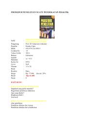 Suatu pendekatan praktik / suharsimi arikunto, author: Prosedur Penelitian Suatu Pendekatan Praktik