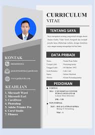 Word cv template (free download). Download Gratis 30 Template Cv Lamaran Kerja Kreatif Doc Bisa Edit Goliketrik