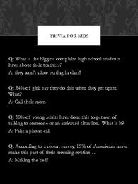 You better not forget mom. Fun Trivia Questions For Kids By Kimberly Dendy Tpt
