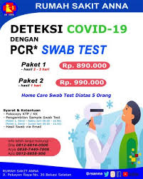 Deteksi Covid 19 Dengan Pcr Swab Test Rs Anna