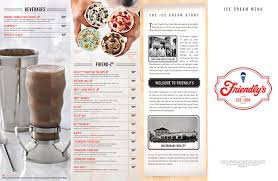 We stayed only for ice cream which the menu is currently the most underwhelming of ice cream menus. Friendly S Summit Menus On Behance