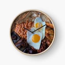 Video i 4k og hd klar til næsten enhver nle nu. English Breakfast Clocks Redbubble
