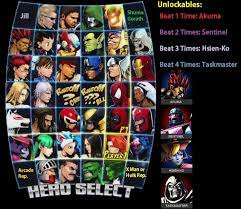 Cheatbook is the resource for the latest cheats, tips, cheat codes, unlockables, hints and secrets to get the edge to win. 42 Characters Marvel Vs Capcom 3 Fate Of Two Worlds Forum Neoseeker Forums
