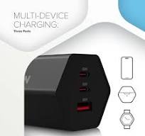 CANYON Power Adapter Hexagon 65 AC 100-240V, 50/60Hz, 65W ...