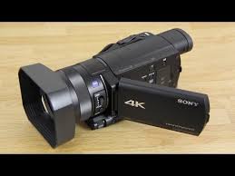 Sony Fdr Ax100 4k Camcorder Unboxing First Look And More Youtube Best Digital Camera Sony Digital Camera Video Camera