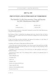 Look at the list of crimes in the box, then look at the categories below. Https Www Legislation Gov Uk Uksi 2007 929 Pdfs Uksi 20070929 En Pdf