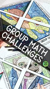 Math Group Activities Math Groups High School Math Math Challenge