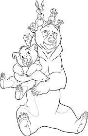 All of it in this site is free, so you can print them as many as you like. Coloring Page Brother Bear Coloring Pages 20