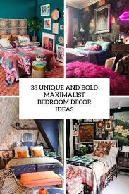 Our lives are so busy these days that our bedrooms are frequently our last refuge away from social, professional, and familial obligations. 38 Unique And Bold Maximalist Bedroom Decor Ideas Digsdigs