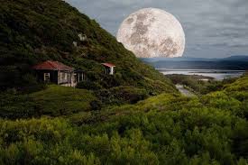 The Meaning Of Moon Dreams Exemplore Landscape Poster Super Moon Astronomy