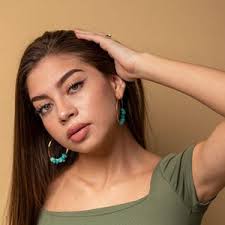 Crystal Earrings for Women, Elegant Bridal Crystal Dangle, Drop earring,  Purple Wedding Earrings, Small earrings, Bride earring bridesmaid