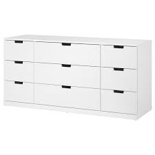 Nordli 9 Drawer Chest White Ikea Ikea Nordli Chest Of Drawers Ikea