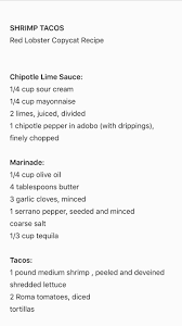 Check spelling or type a new query. Copycat Red Lobster Shrimp Tacos Shrimp Tacos Red Lobster Shrimp Red Lobster