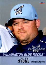 2012 Wilmington Blue Rocks Choice #30 James Stone Simi Valley California CA  Card