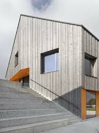 Pin By Re Je On Facade Wooden Facade Modern Architecture Design Facade Architecture